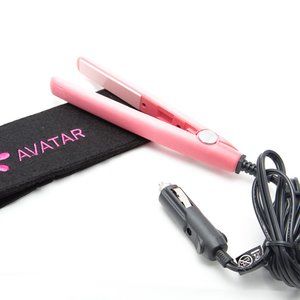 Pink Mini Car hair Straighteners